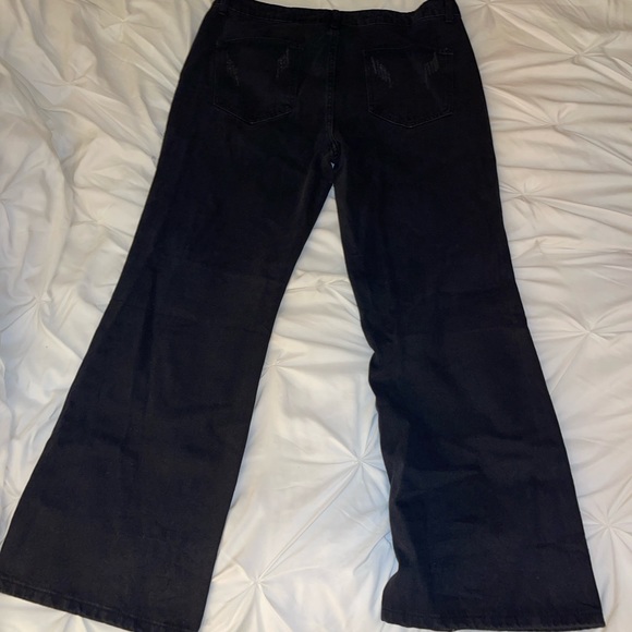 Black Bellbottom Denim - Picture 7 of 10